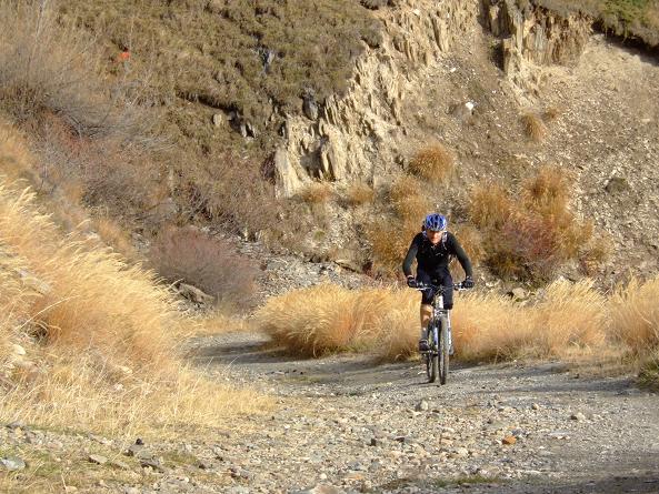 Dominique dans l'effort