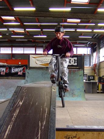 Exercice suivant. Vous arrivez sur la roue arrière...