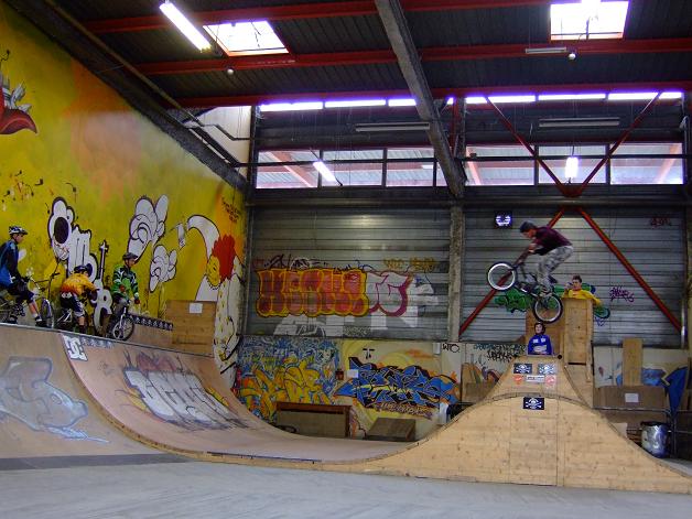 Thierry se lache sur un saut