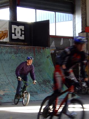 prise d'élan de Bernard