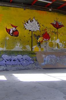 Gougou avouera après être monté le plus haut possible sur le mur s'être fait peur un peu....