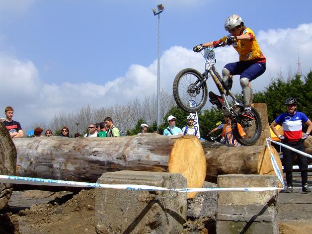 concentration et équilibre avant de sauter...