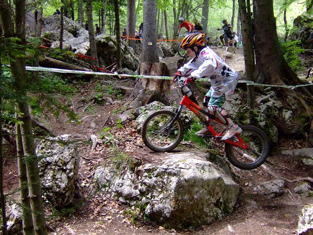 William en plein franchissement