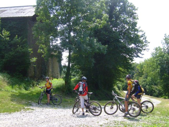 après un petit raidillon, nous soufflons...