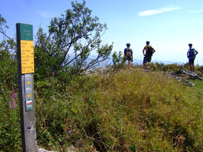 au sommet de la Sure