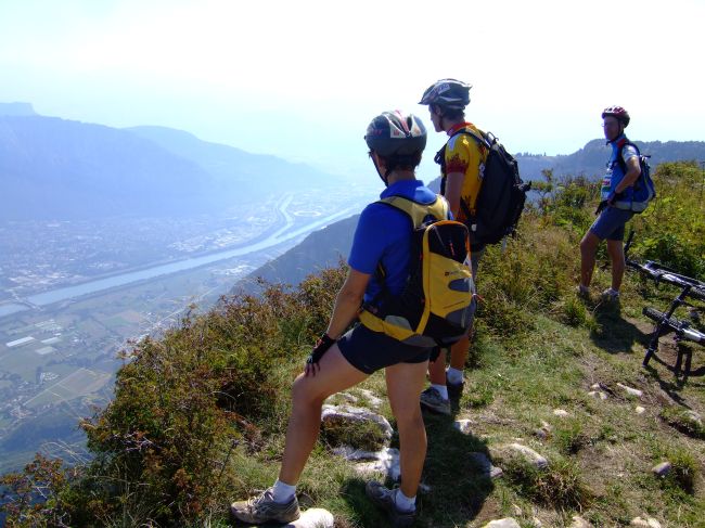 contemplation de la vallée Grenobloise