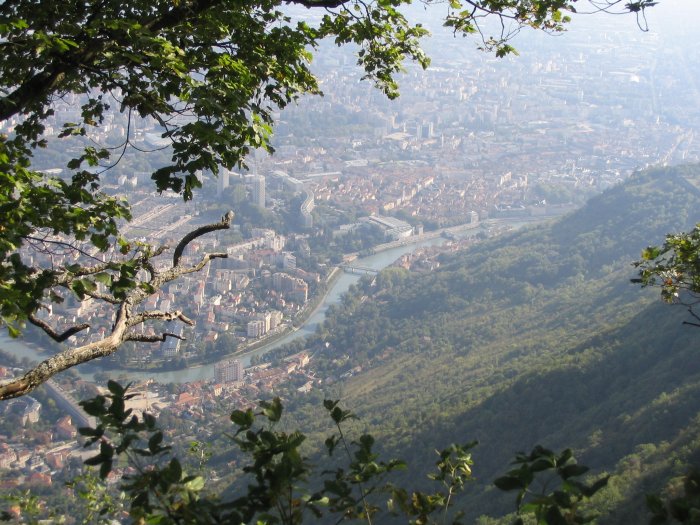 Jolie vue sur grenoble