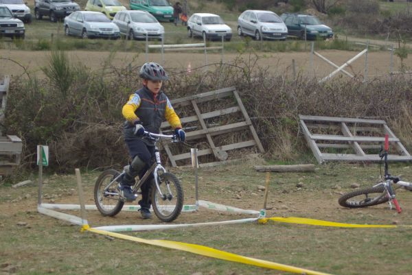 même les plus jeunes se prennent au jeu! Trstan au départ