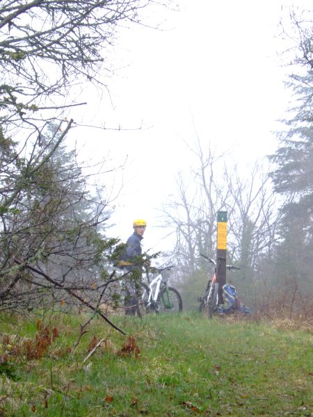 Arrivée au pas de la Sère(904m).