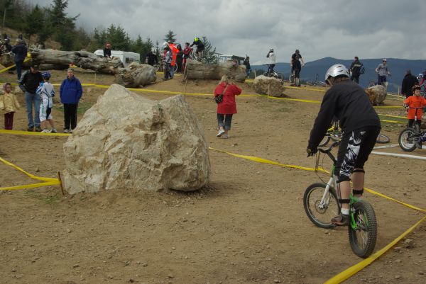 concentration maximum car la marche est grosse