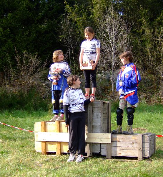 De jeunes championnes récompensées.
