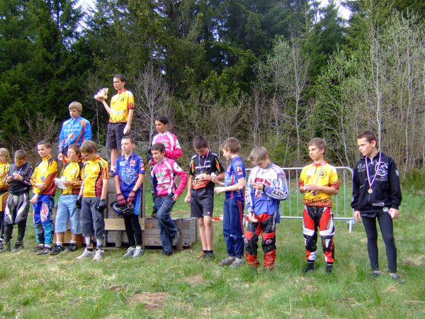 Podium des Benjamins.