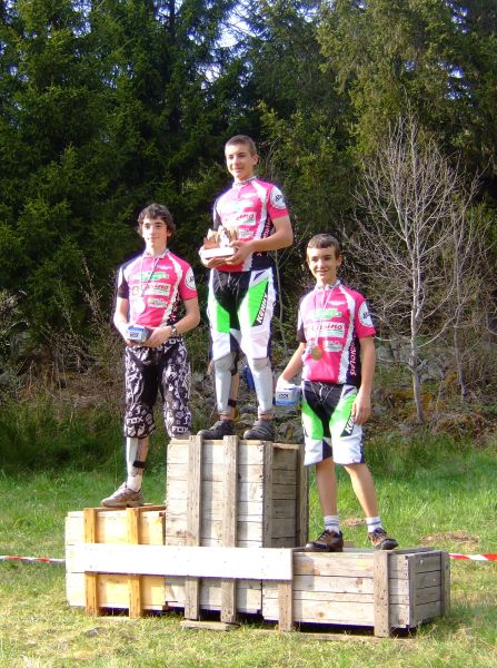 Podium Minimes Garçons.