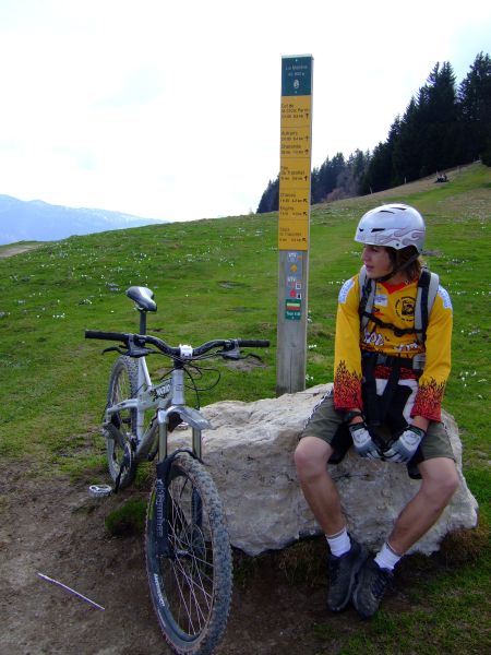 Au col de la Molière(1632m).