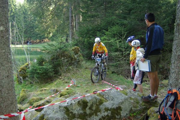 Benjamin au départ.