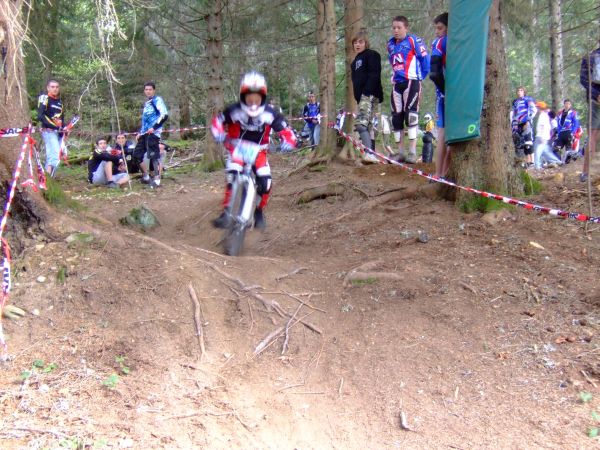 Clément, un jeune du ROC VTT.