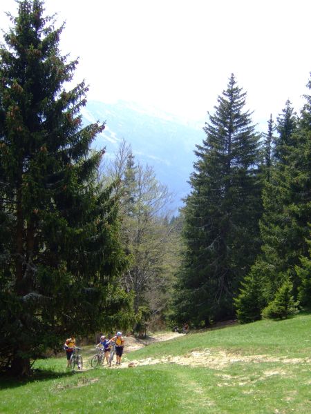Très raide la cote...