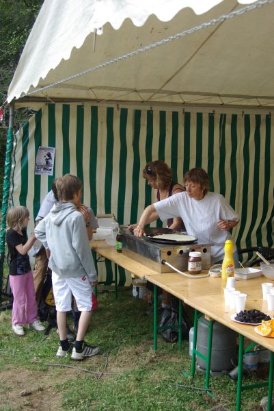 Ha! les crêpes! J'en salive encore!