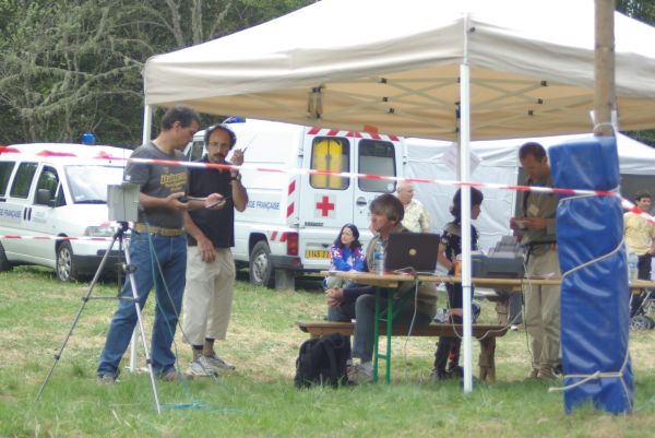 Commentaires à l'arrivée.