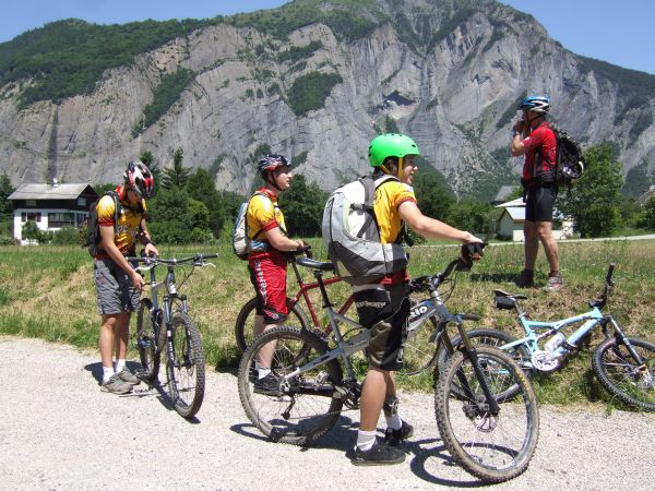 au départ de la Paute