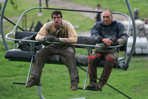 Sur le télésiège on arrive à les reconnaitre