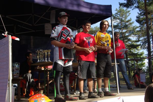le podium pour Benjamin