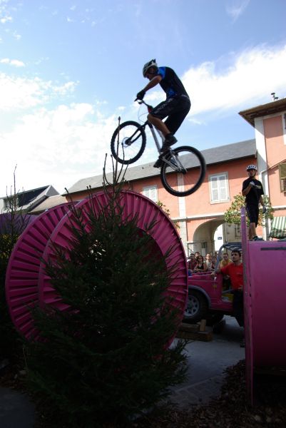 Réception sur une bande de 5cm et à plus de 2.5m de haut