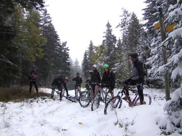 Nous allons attaquer la descente.