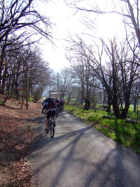 Premier tour de roue directement depuis le gite