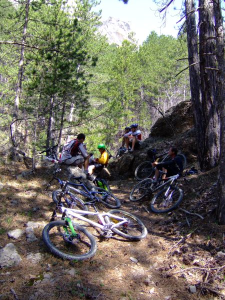 La pause bien méritée!