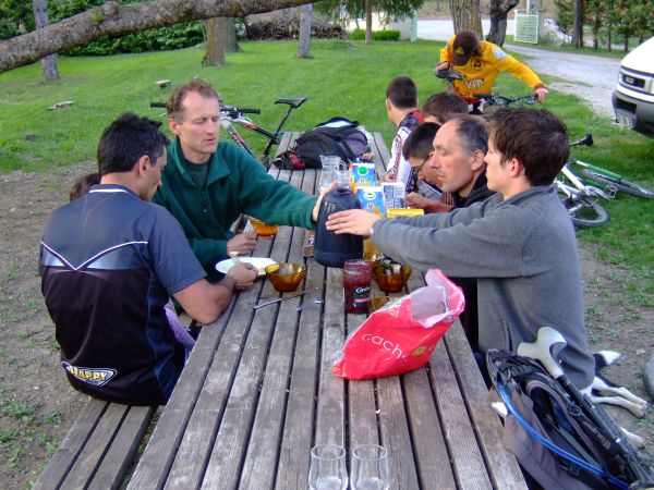 avant un gouter copieux et très apprécié...