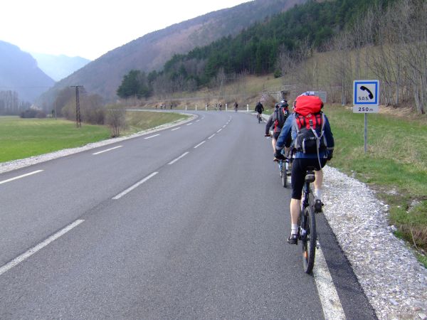 Un peu de macadam pour réveiller les jambes...