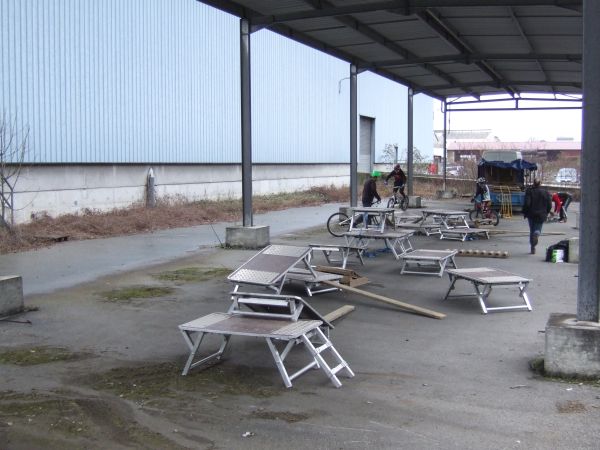 ...avant l'échauffement.