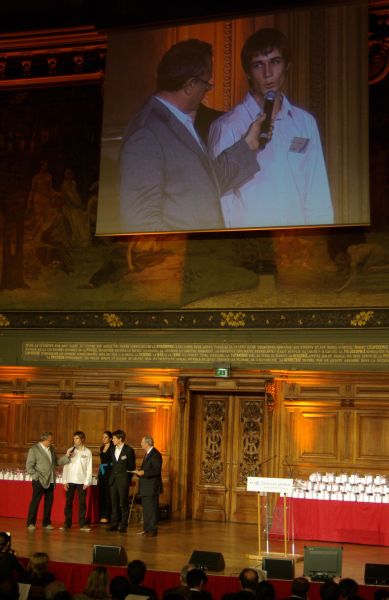 Benjamin, 1er dans sa catégorie, y va de son petit commentaire.