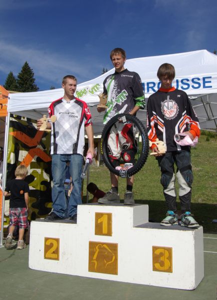Podium semi-rigide: 1er Jorick (ROC-VTT)