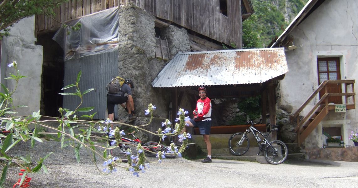 ...jusqu' a la fontaine du Gauchoir....
